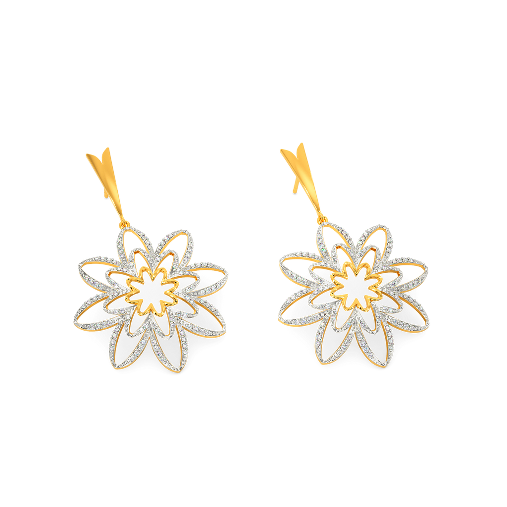 Blooms Party Diamond Earrings