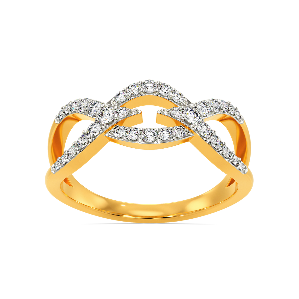 Feather Freedom Diamond Rings