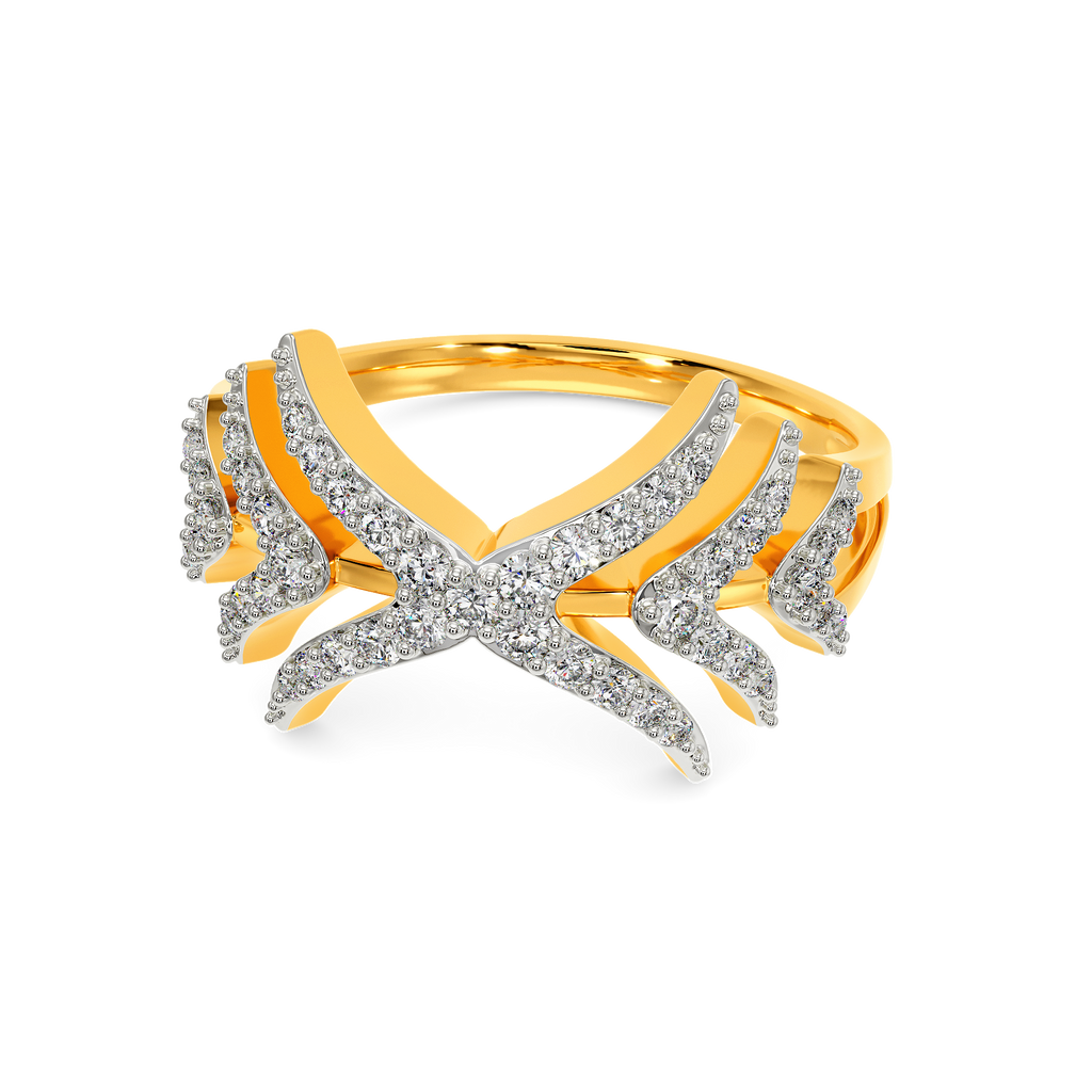 Show your Feathers Diamond Rings