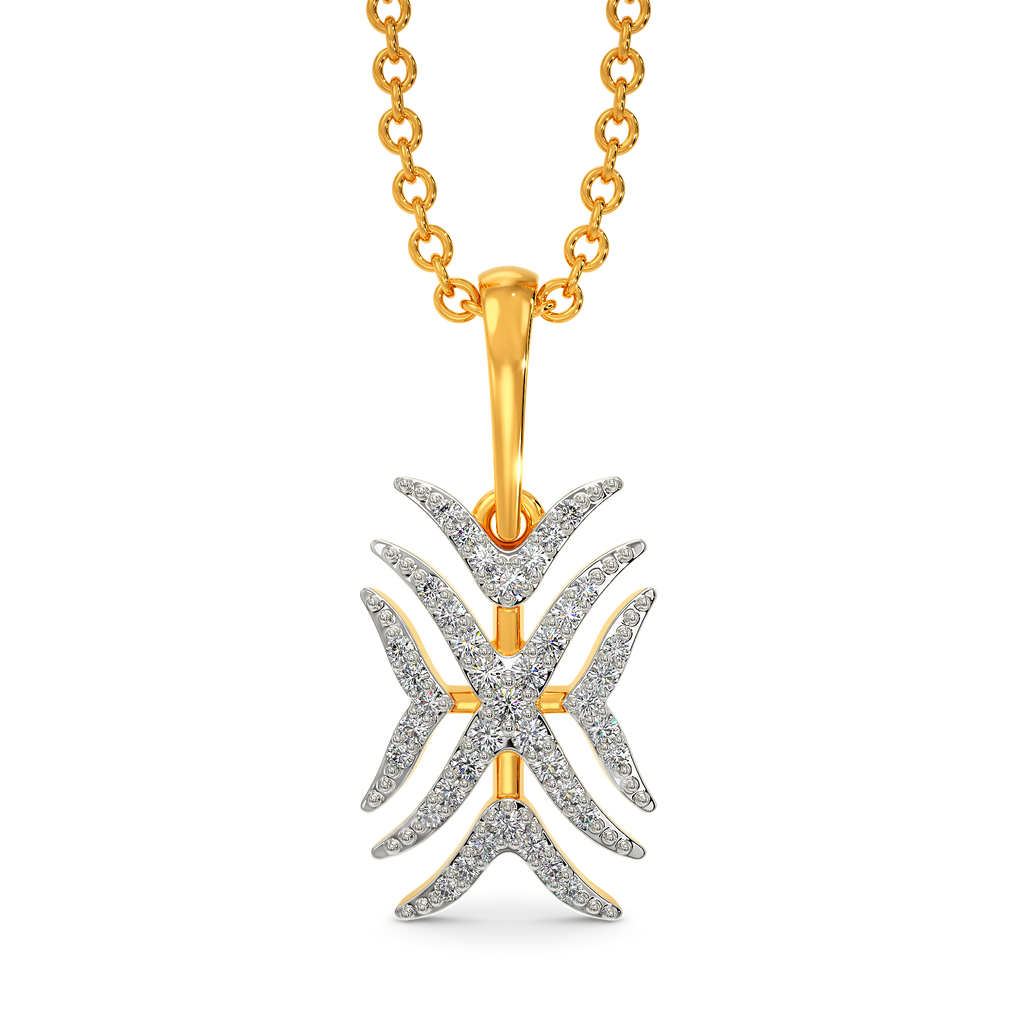 Show your Feathers Diamond Pendants