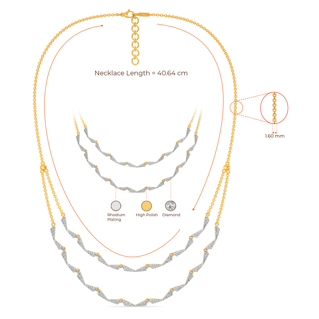 Having a Moment Diamond Necklaces