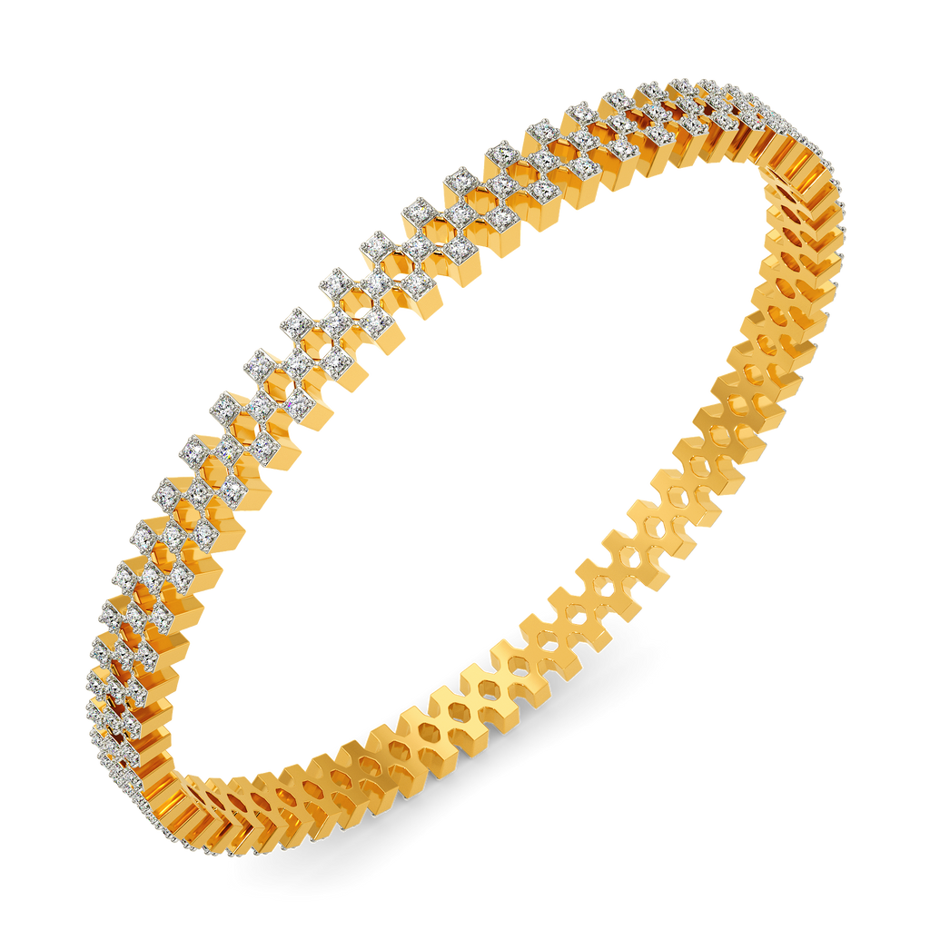 Bling of Resurgence Diamond Bangles