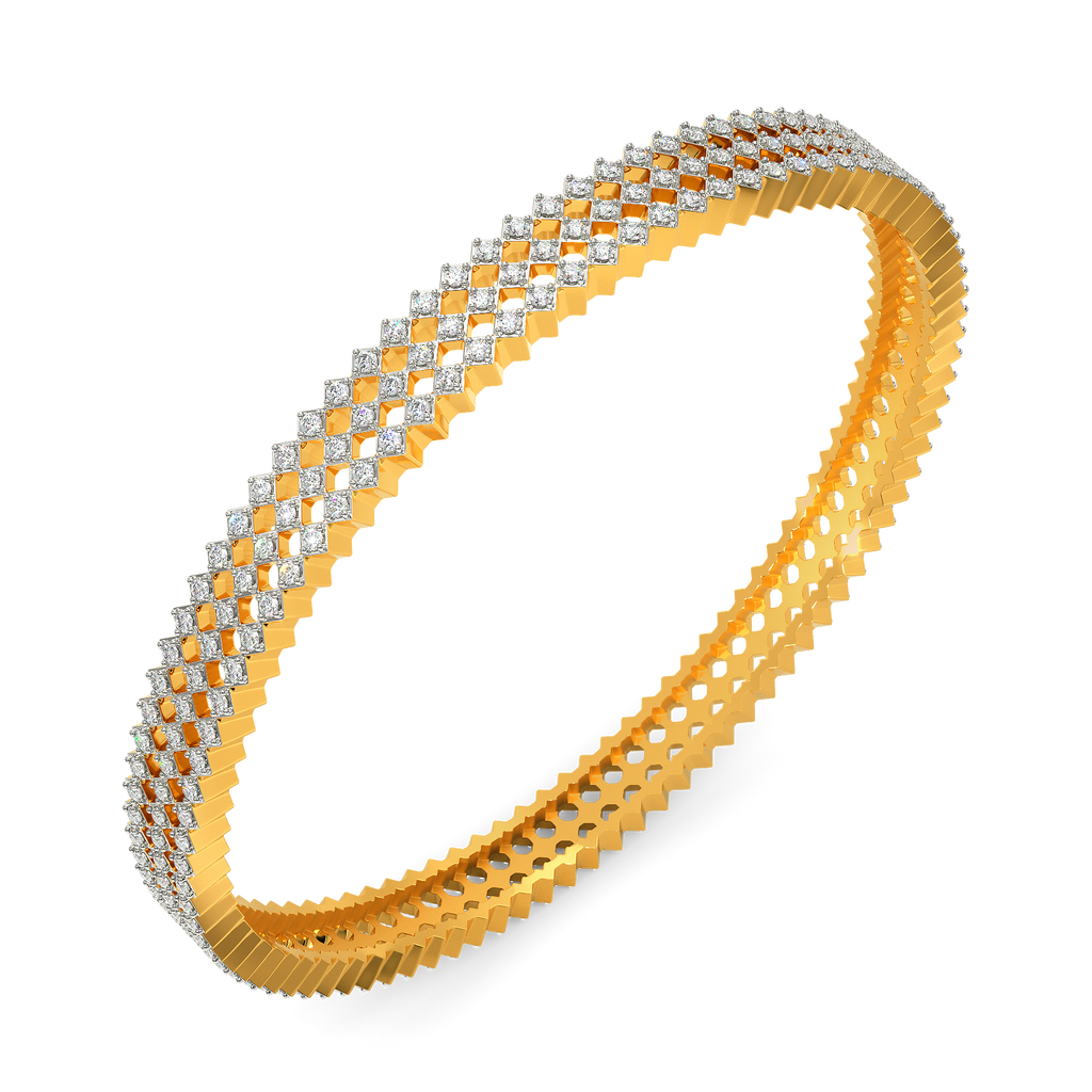 Tartan Obsessed Diamond Bangles