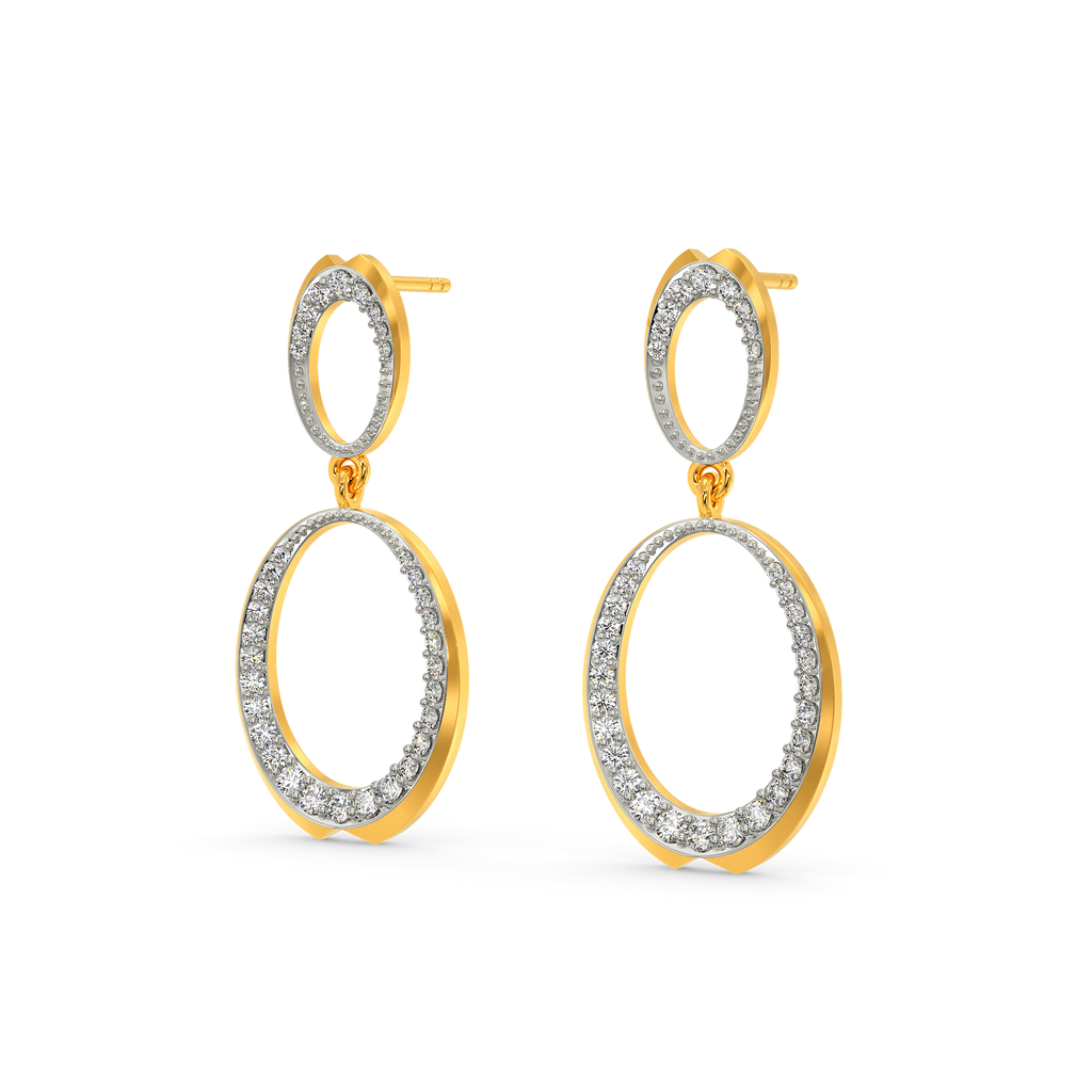 Catch the Power Vibe Diamond Earrings