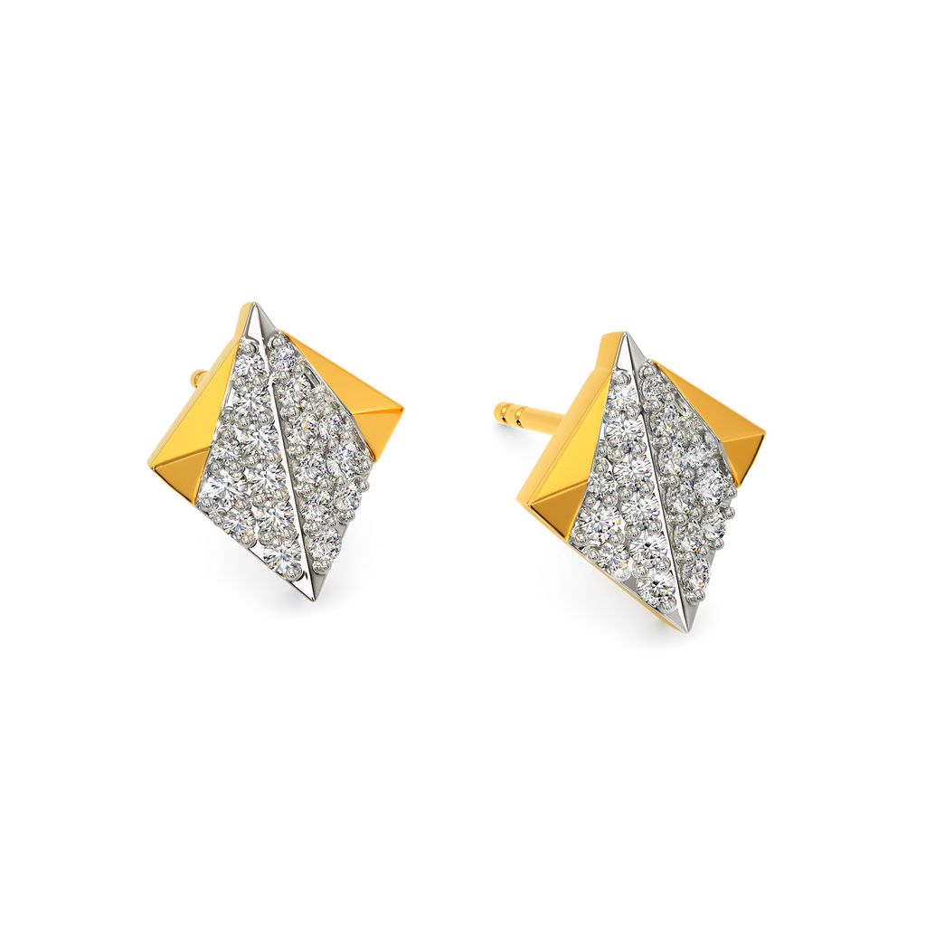 For The Love of Power Diamond Earrings