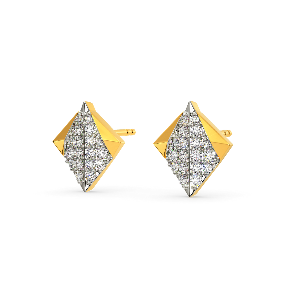 For The Love of Power Diamond Earrings