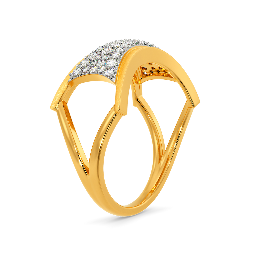 New Edge Diamond Rings