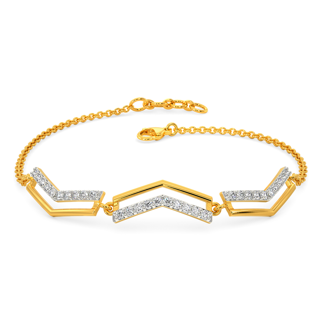Shearling Diamond Bracelets