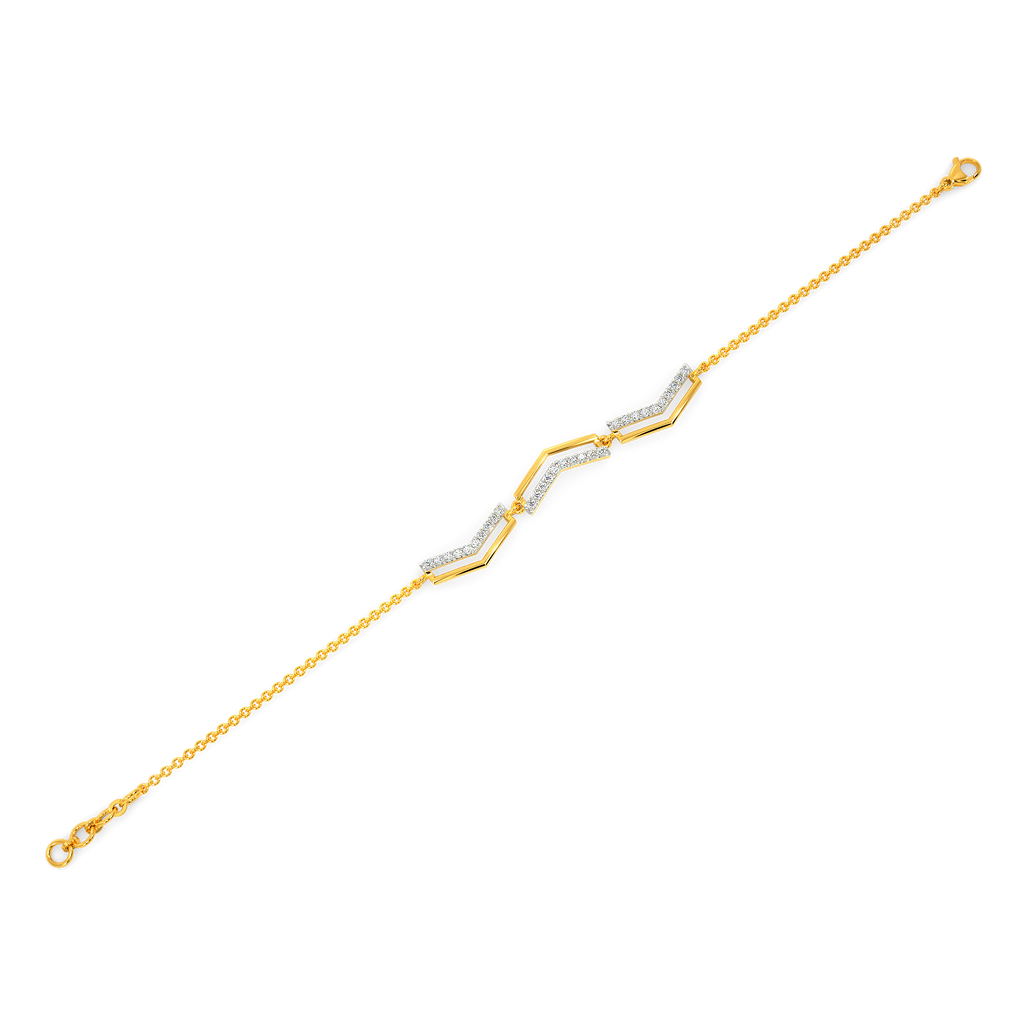 Shearling Diamond Bracelets