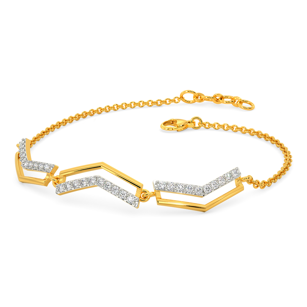 Shearling Diamond Bracelets