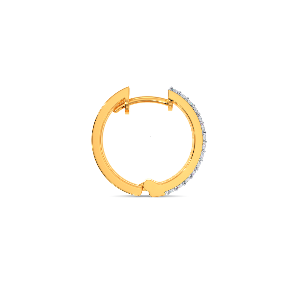 Shearling Diamond Earrings