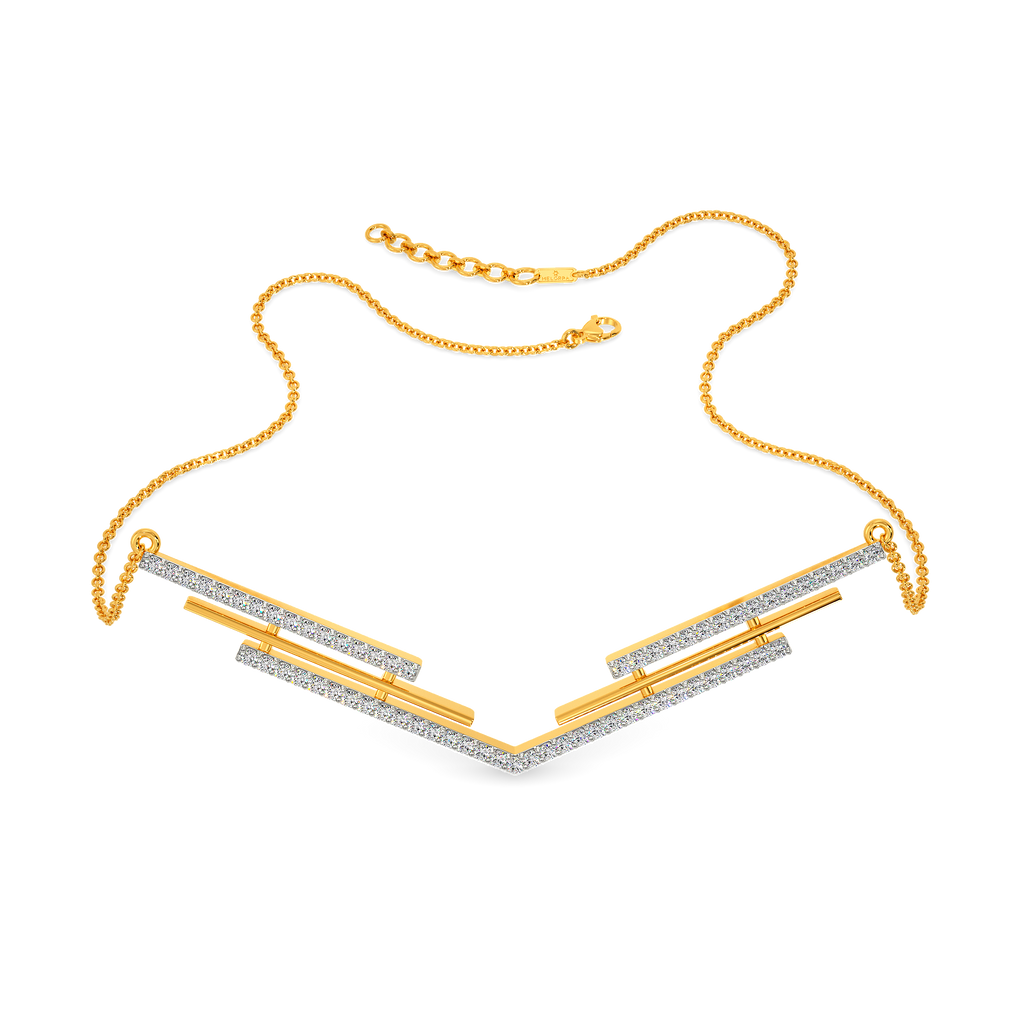 Shearling Diamond Necklaces