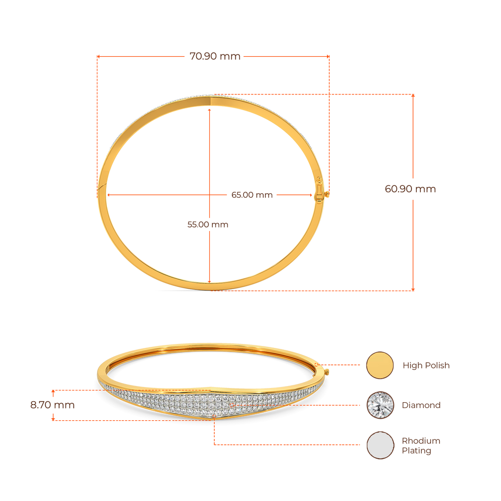 Luxe Perfect Diamond Bangles