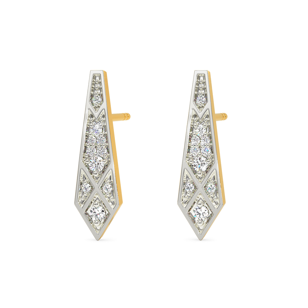 Tie Twist Diamond Earrings