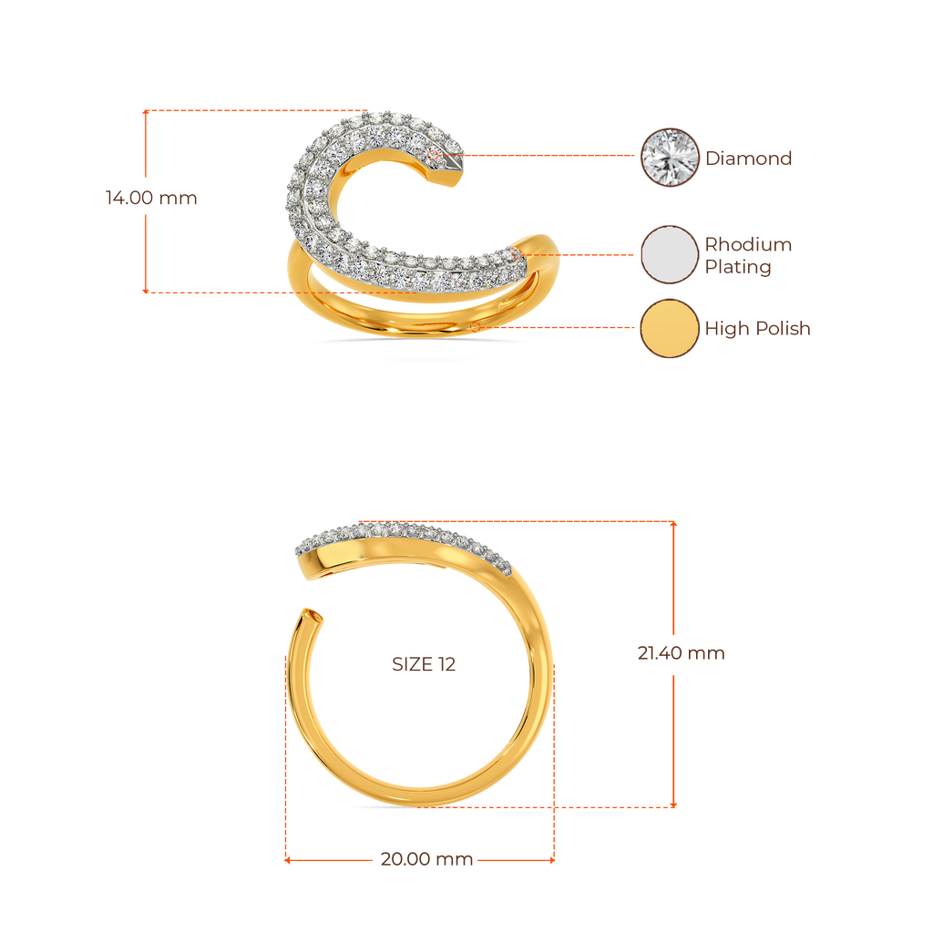 Tie Tango Diamond Rings