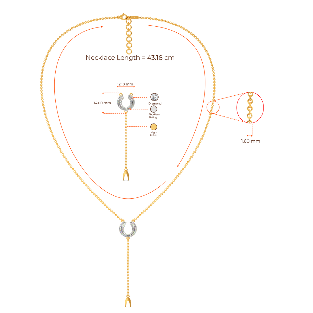 Tie Tango Diamond Necklaces