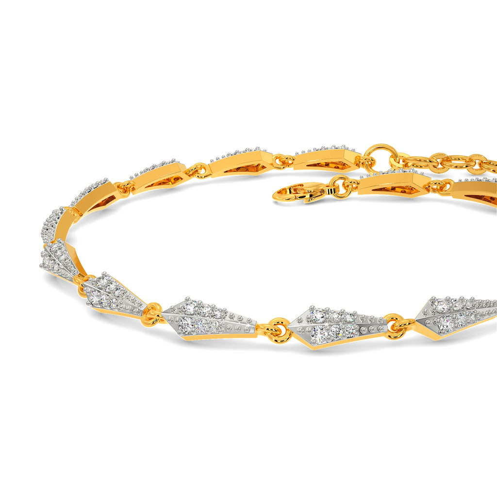 Tie Fusion Diamond Bracelets