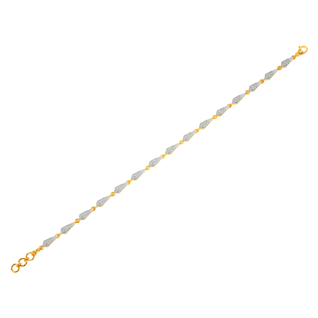 Tie Fusion Diamond Bracelets