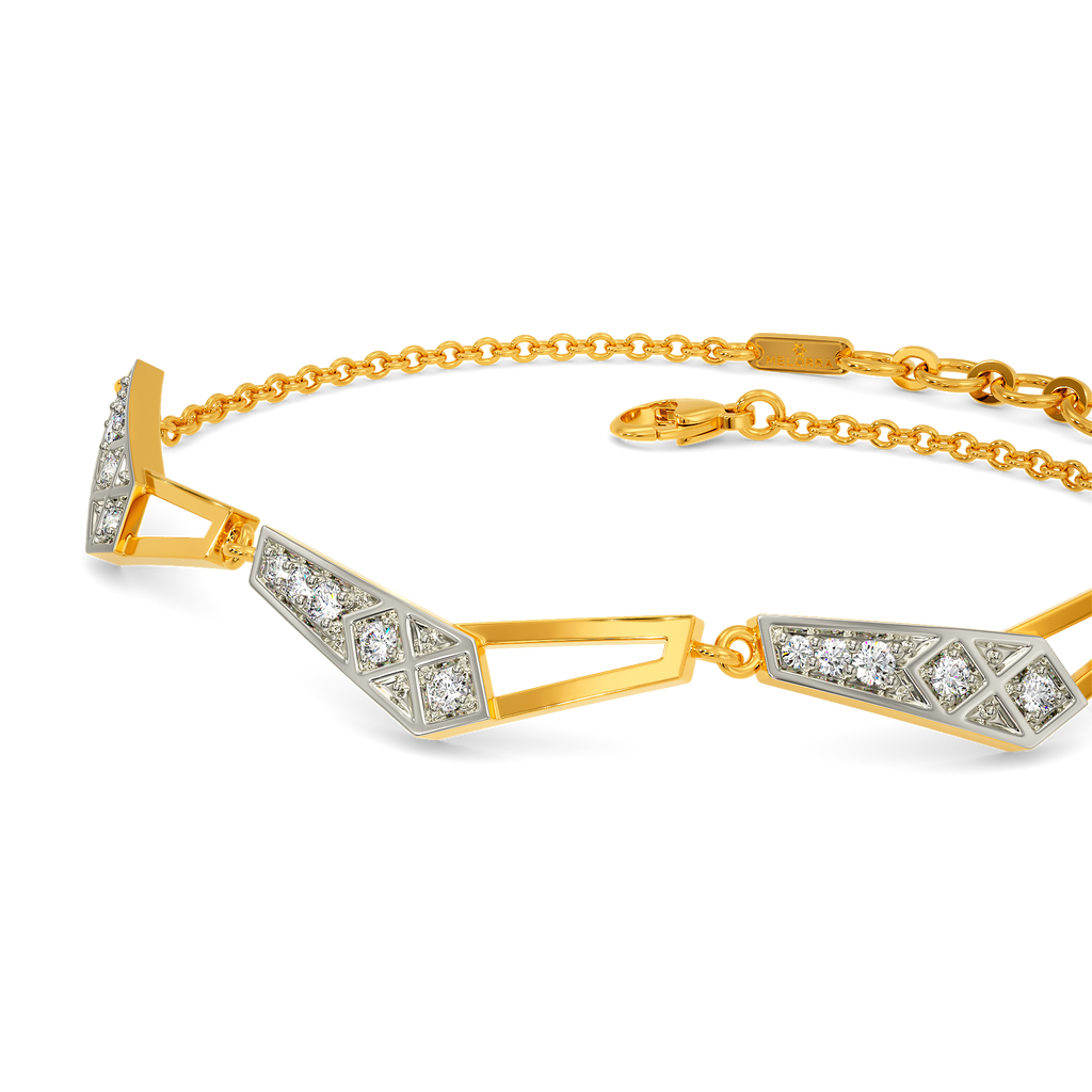 Tie Melange Diamond Bracelets