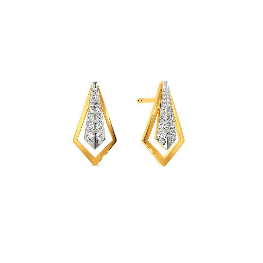 Knots of Note Diamond Earrings