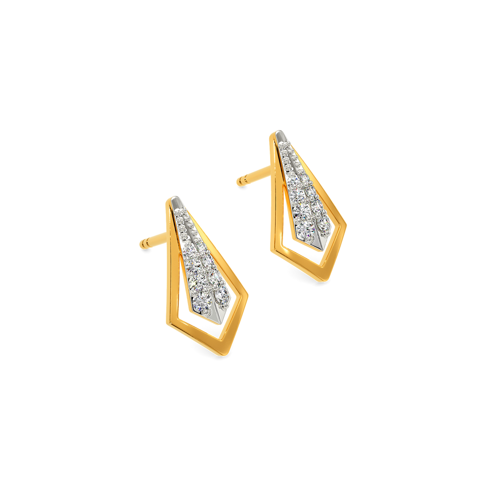 Knots of Note Diamond Earrings