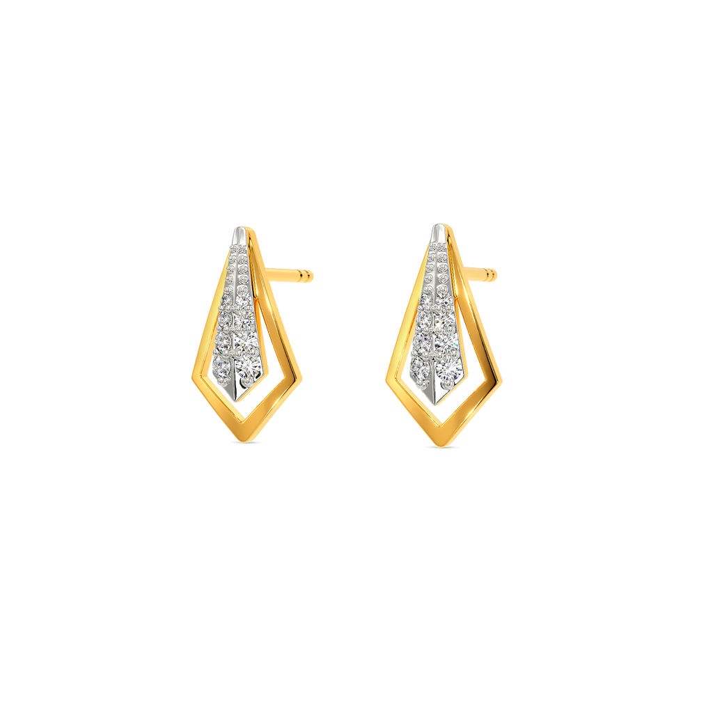 Knots of Note Diamond Earrings