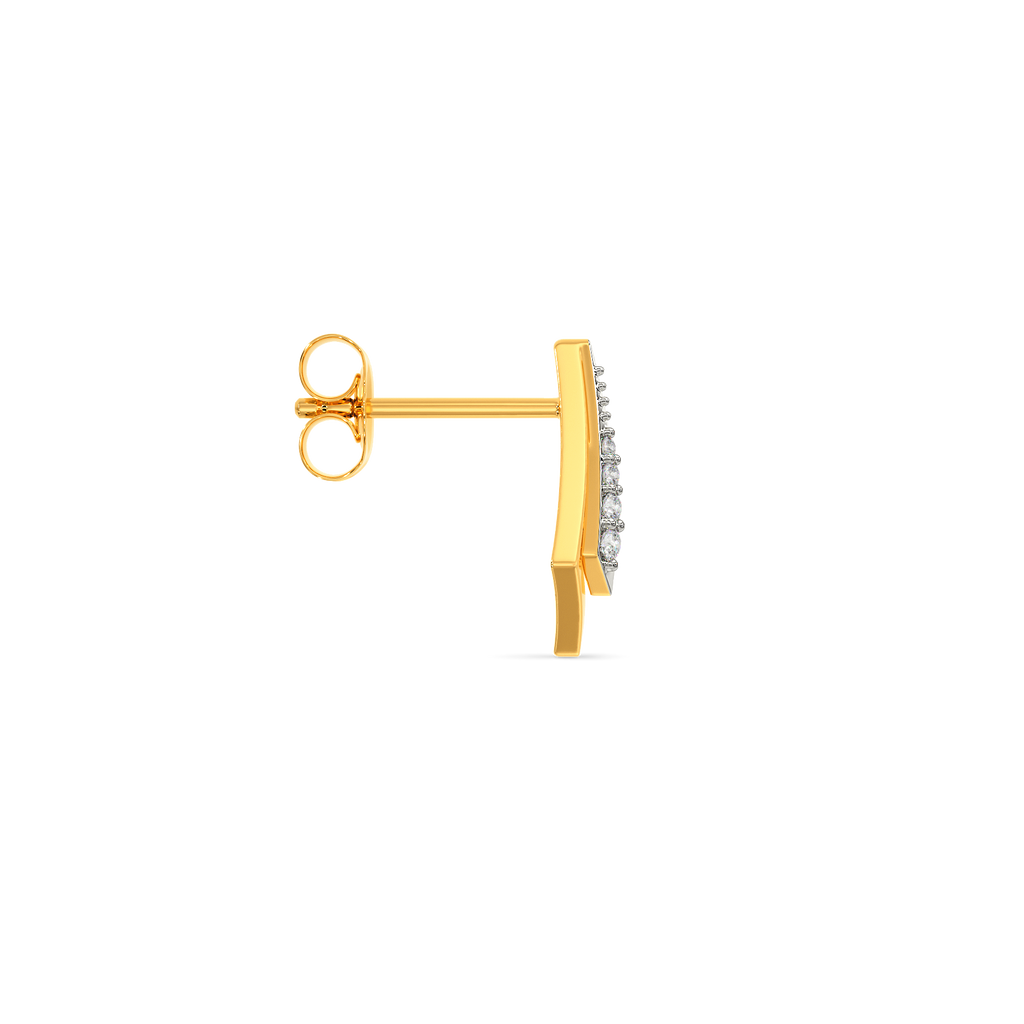 Knots of Note Diamond Earrings