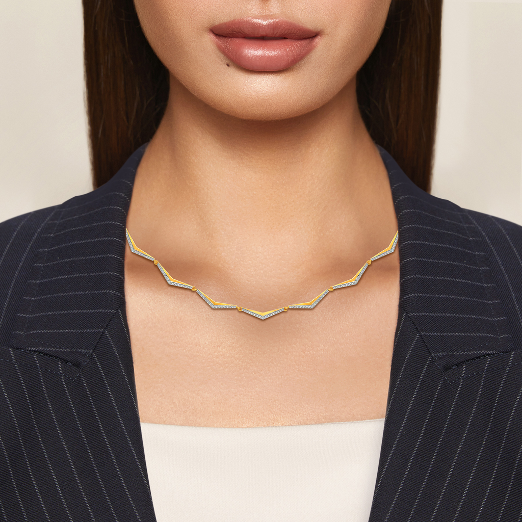 Tie Jive Diamond Necklaces