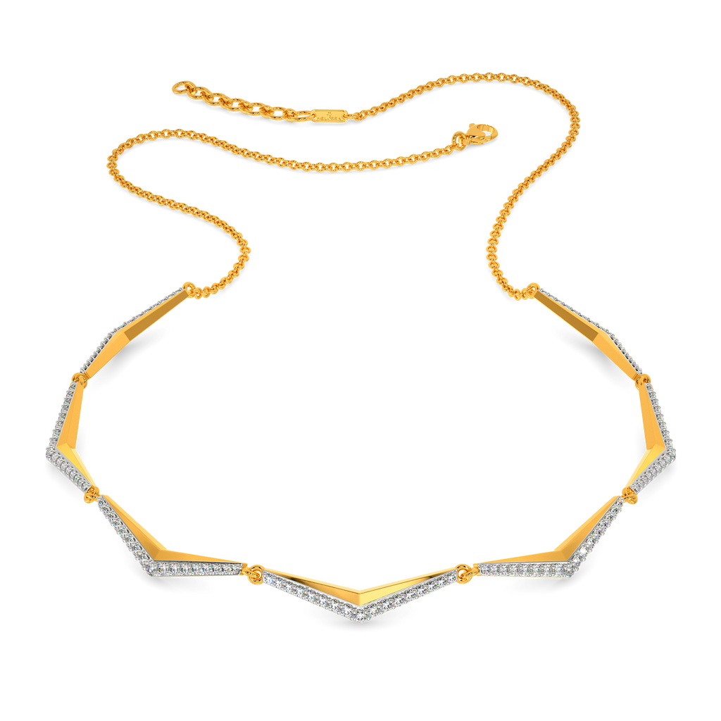 Tie Jive Diamond Necklaces
