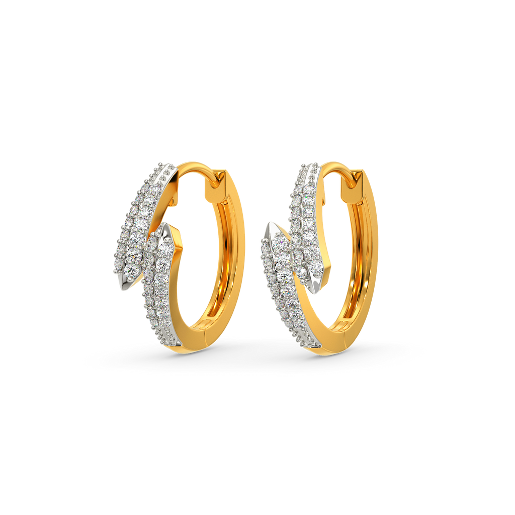 Lapel Luxe Diamond Earrings