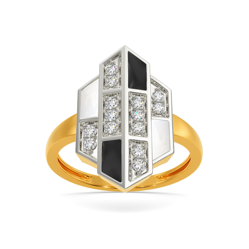 B n W Mood Diamond Rings