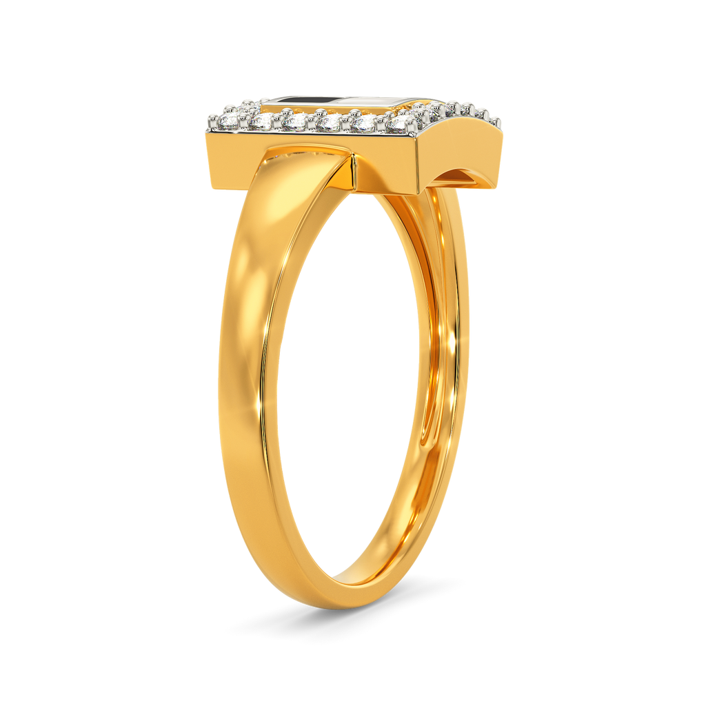 Monochrome Magic Diamond Rings