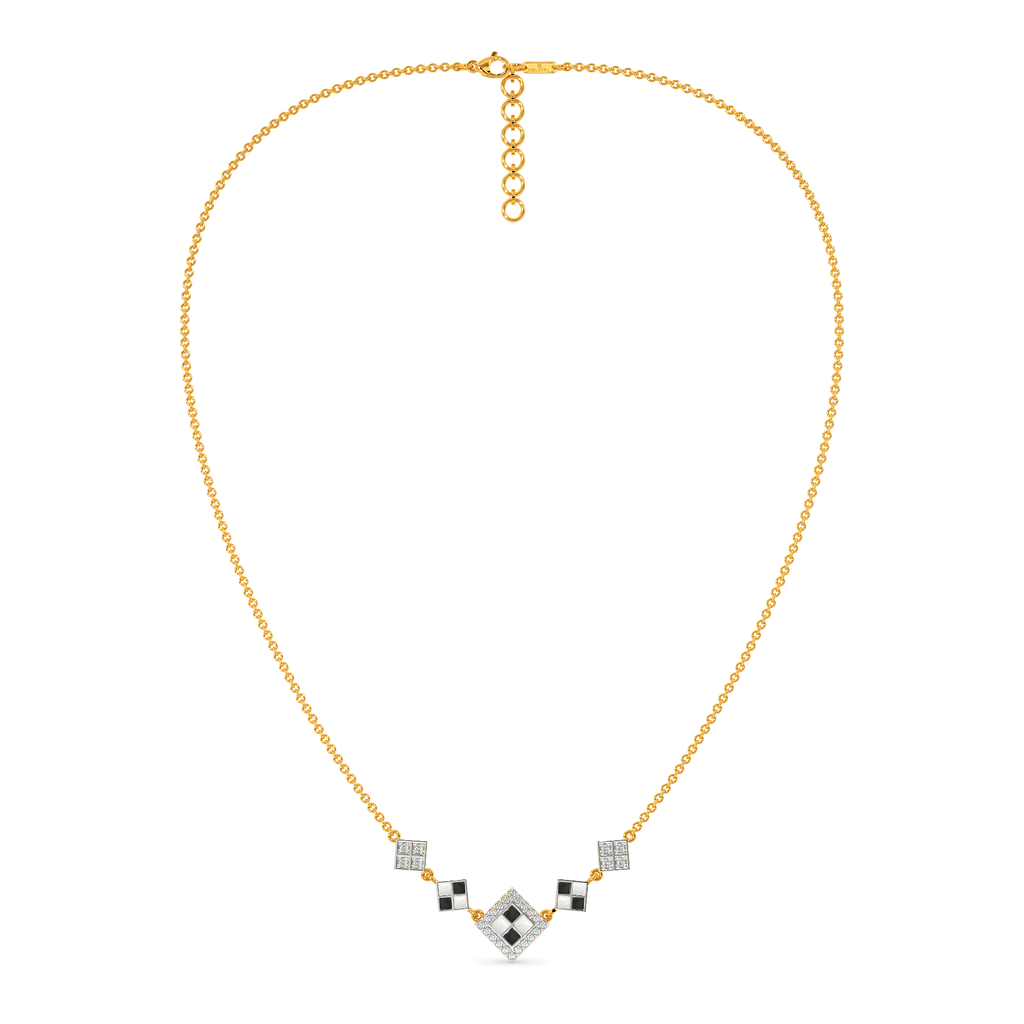 Monochrome Magic Diamond Necklaces