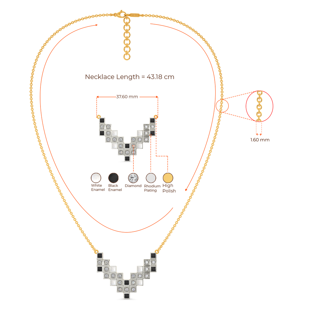 Mono Dreamescape Diamond Necklaces