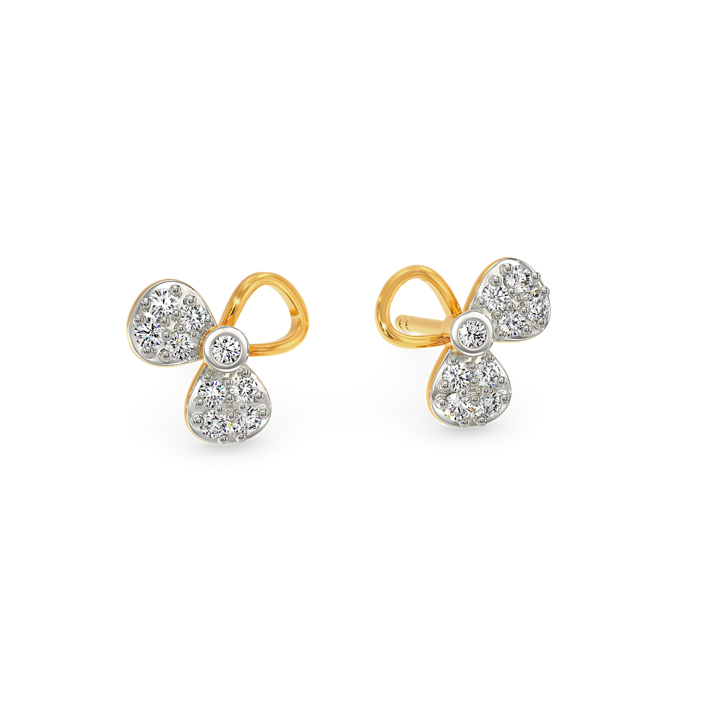 Chintz n Bloom Diamond Earrings