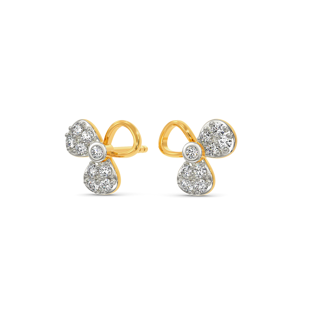 Chintz n Bloom Diamond Earrings