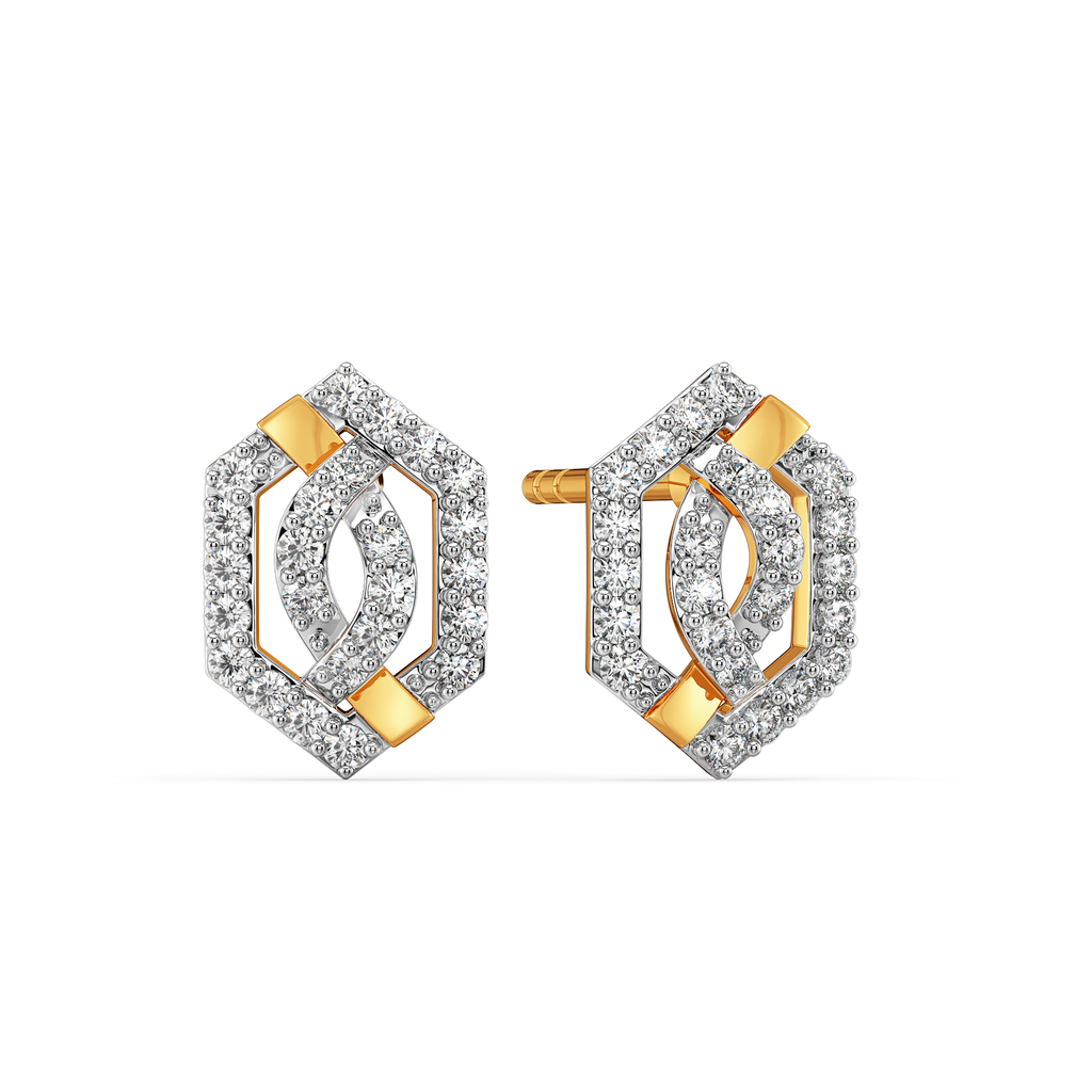 Looped Grace Diamond Earrings
