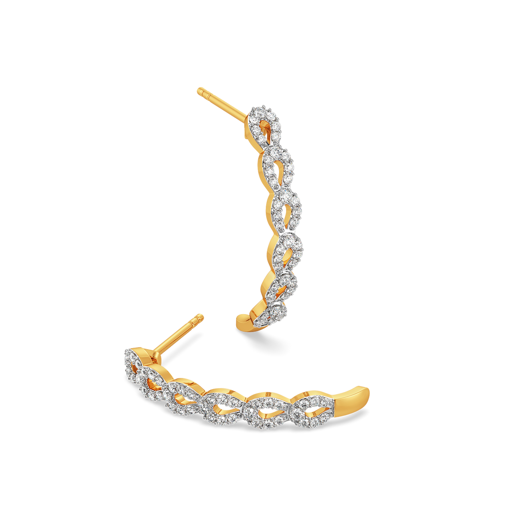 Cozy Knits Diamond Earrings