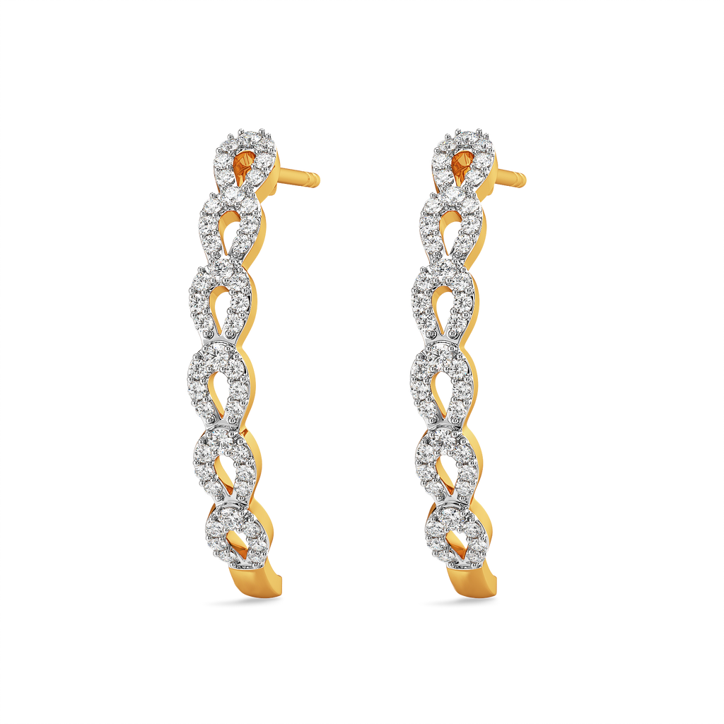 Cozy Knits Diamond Earrings