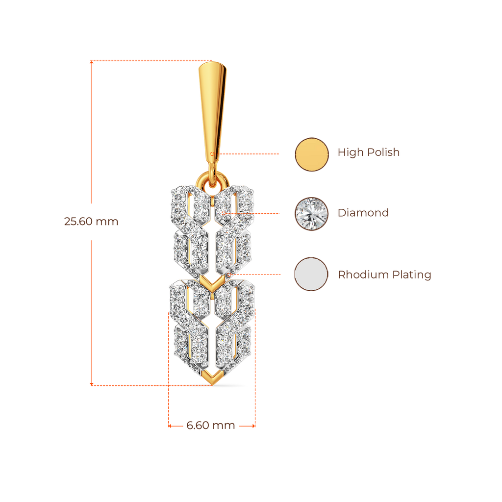 Woven Warmth Diamond Earrings