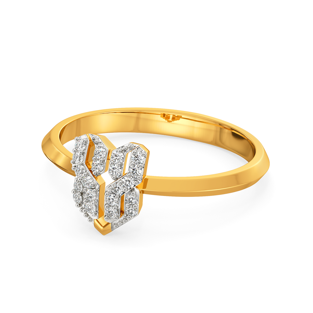 Woven Warmth Diamond Rings