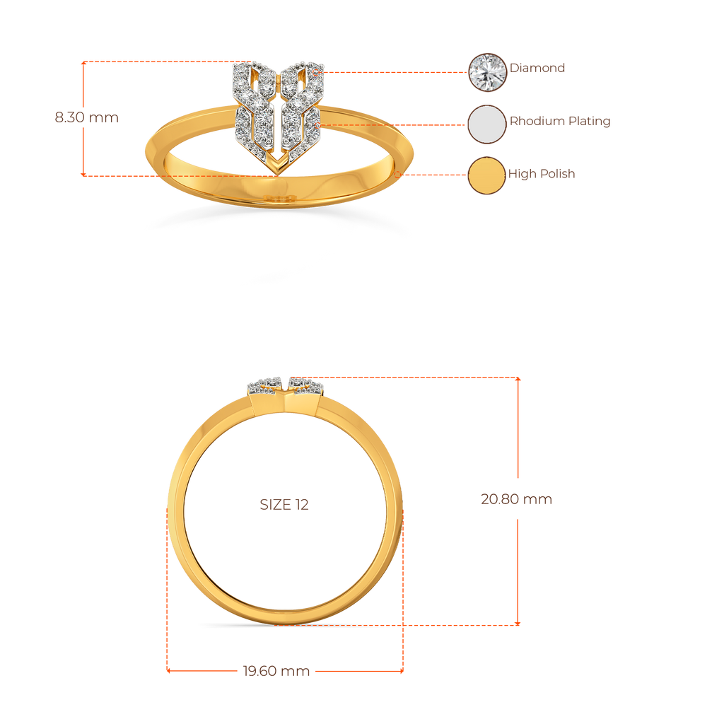 Woven Warmth Diamond Rings