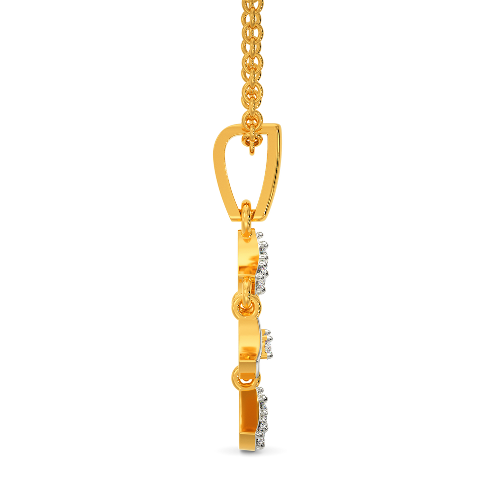 Boho Year Diamond Pendants