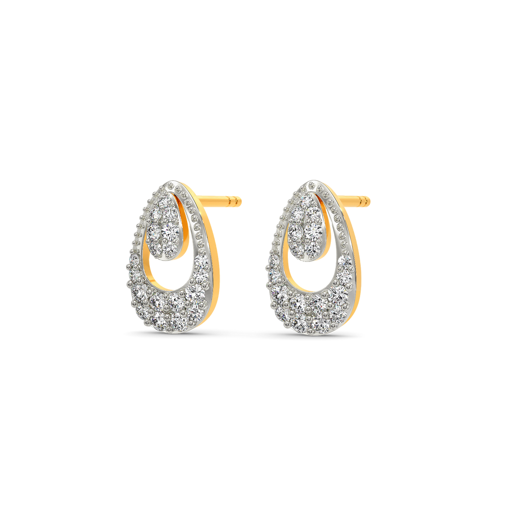 Get the Boho Bling Diamond Earrings