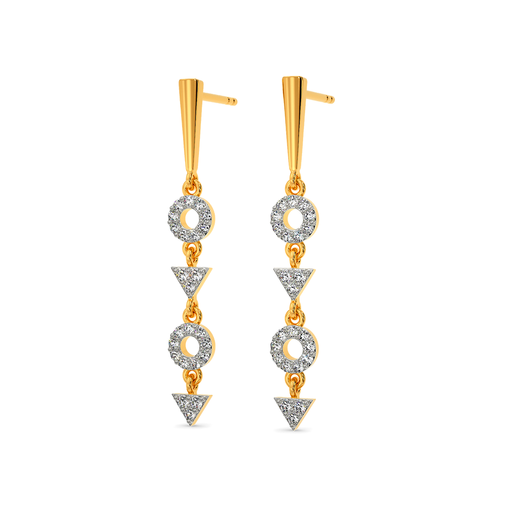 Bohemian Sass Diamond Earrings