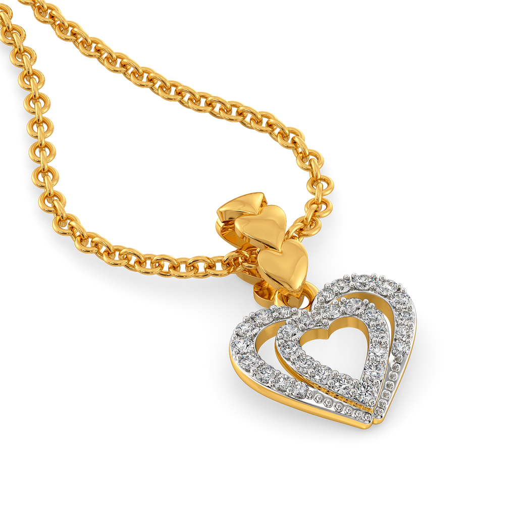 Whispers of Love Diamond Pendants