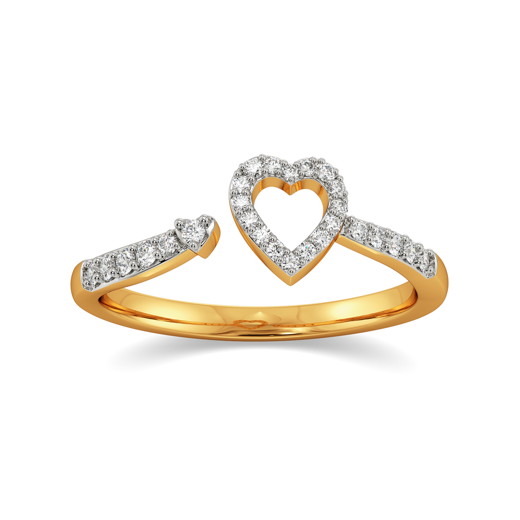 Hearts in Harmony Diamond Rings