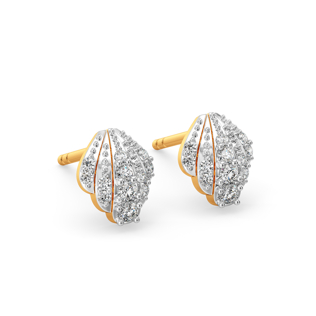 Drapin Party Diamond Earrings