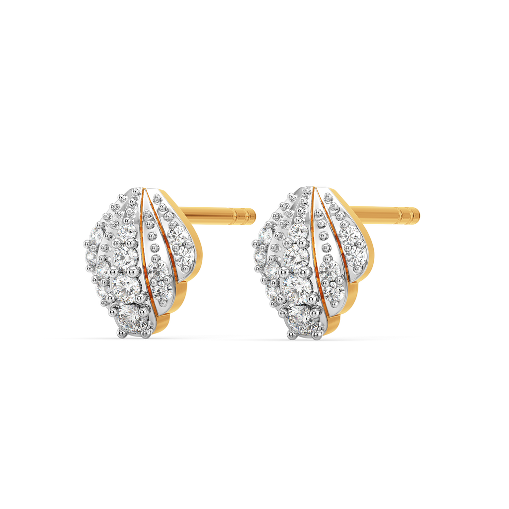 Drapin Party Diamond Earrings