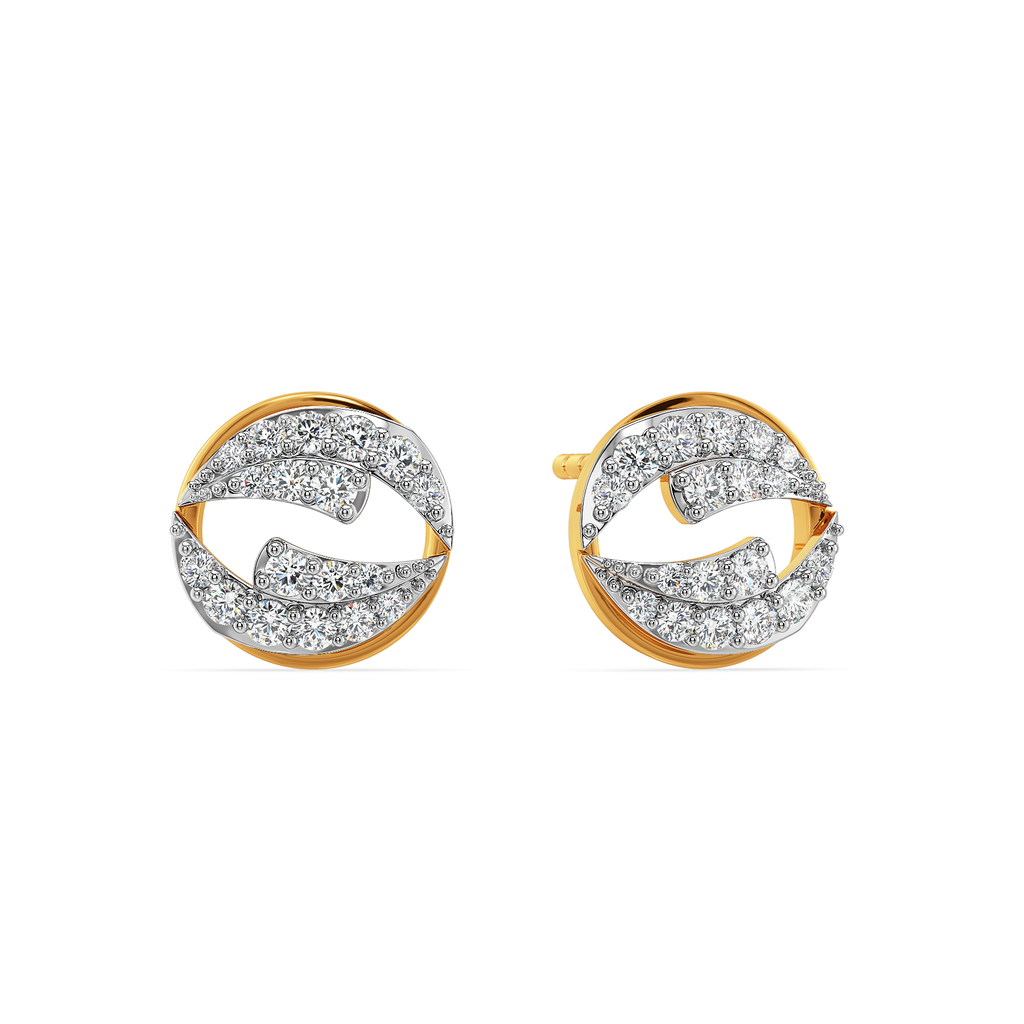 Slaying in Drapes Diamond Earrings
